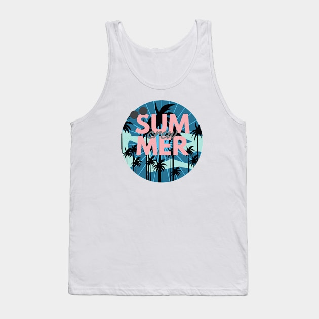 Summer Crew Tank Top by AwesomeApparrel